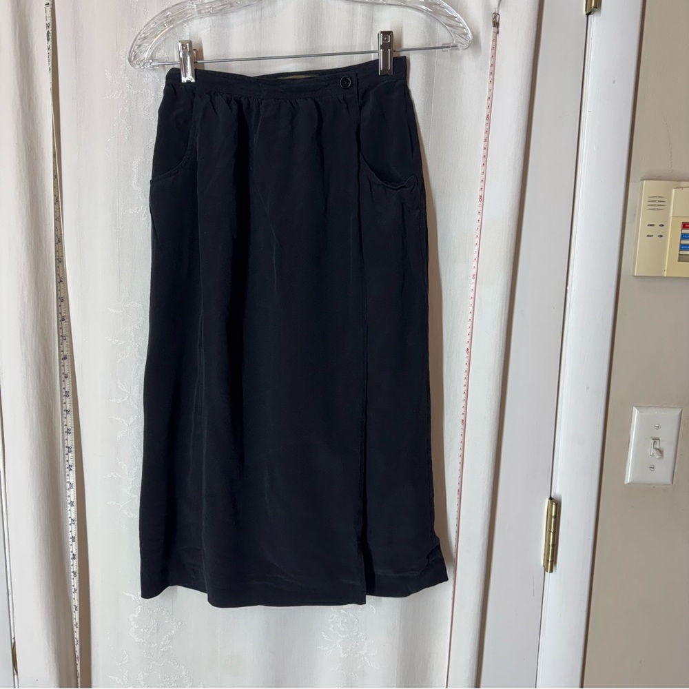 Vintage Norman Todd California Silk Wrap Skirt